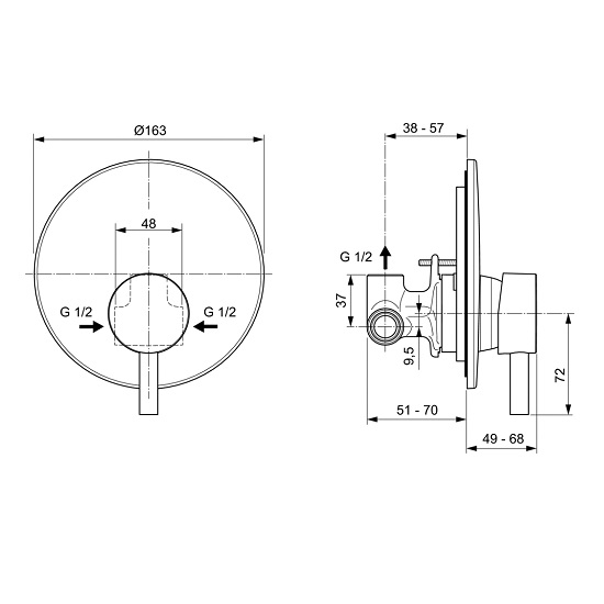 CORP SI ORNAMENT DUS CERALINE SILK BLACK